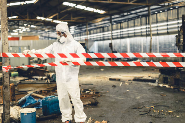 Professional Biohazard technician working in Jamestown, TN